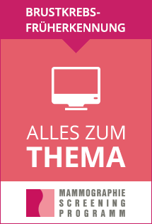 Banner der Homepage der Kooperationsgemeinschaft Mammographie GbR